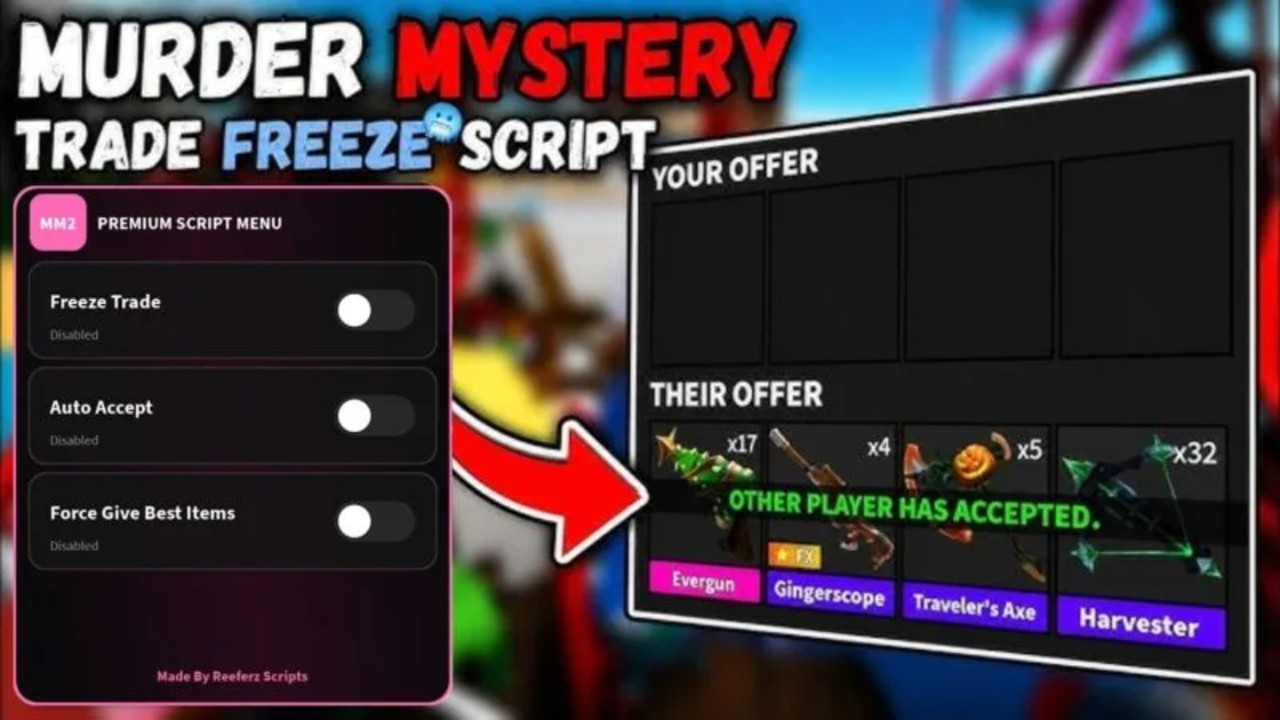 freeze trade mm2, the best keyless script