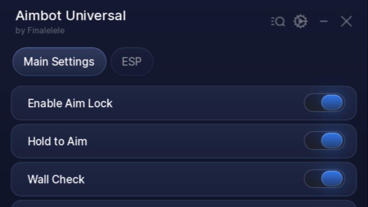 Aim bot script (universal)