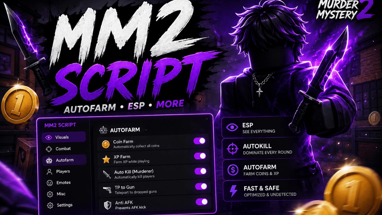⚡ MM2 Script - AutoFarm