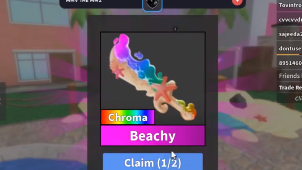Fake Mm2 Visual Trade , Freeze Trades, Spawn