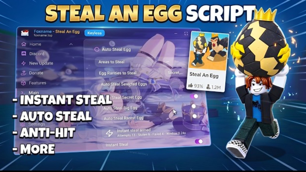 NEW BEST STEAL AN EGG SCRIPT!! 🔥🔥
