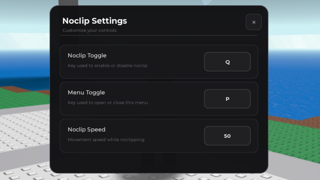 Simple Noclip