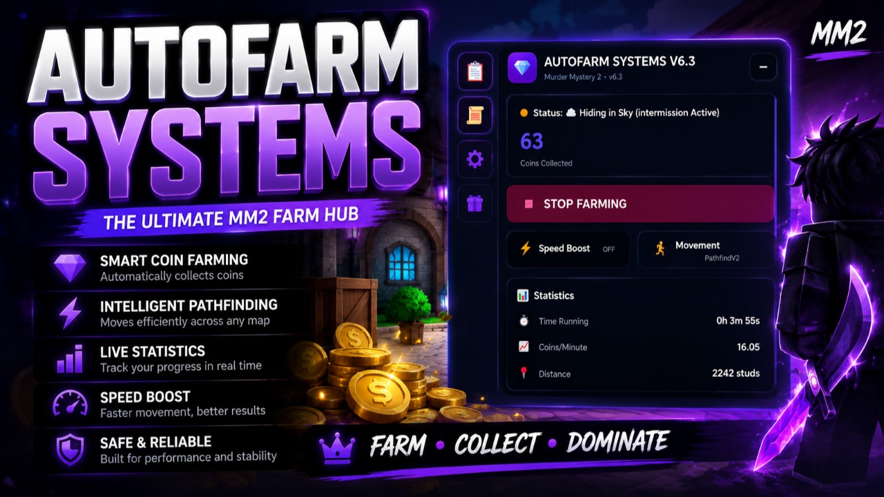 AUTOFARM SYSTEMS MM2 Ultimate Automation