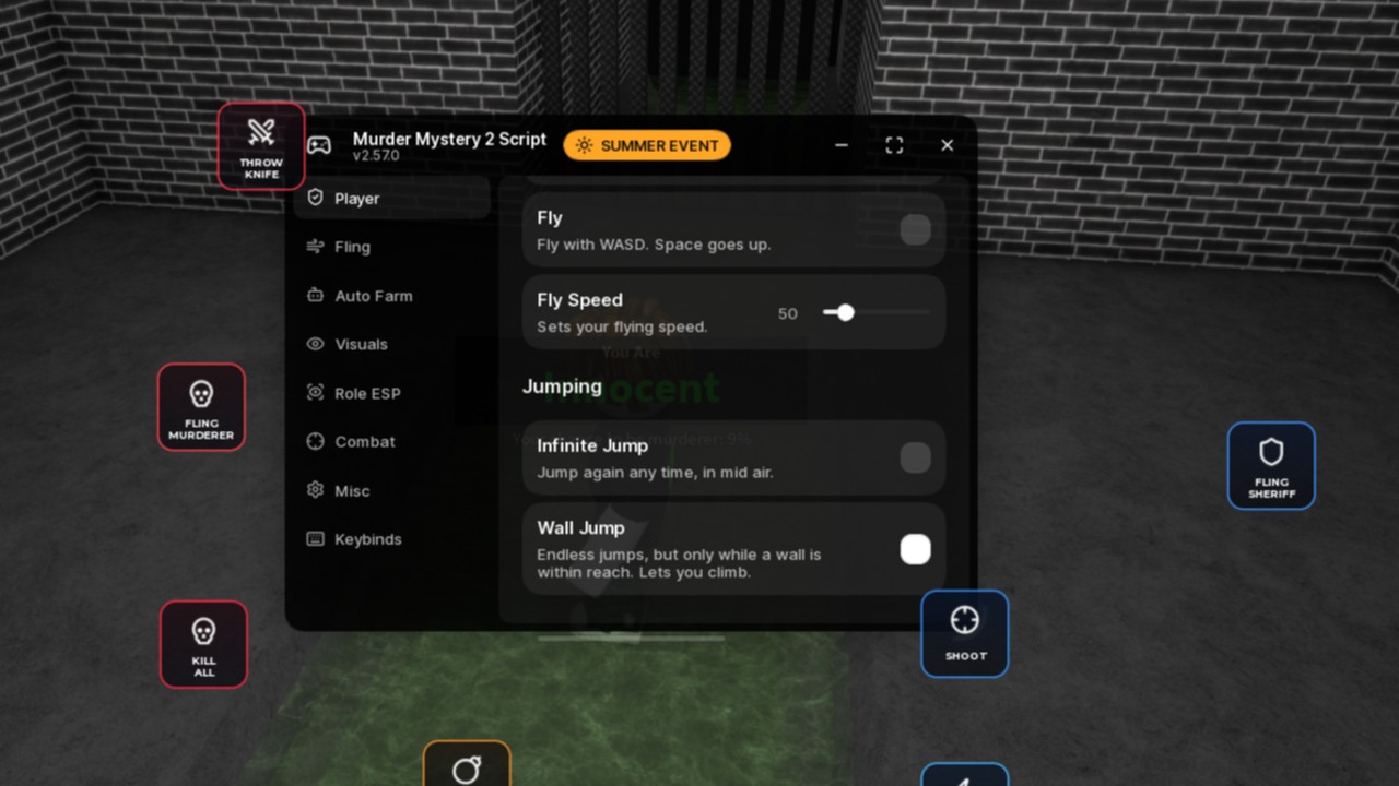 MM2 SUMMER EVENT AUTO FARM/KILL (KEYLESS)