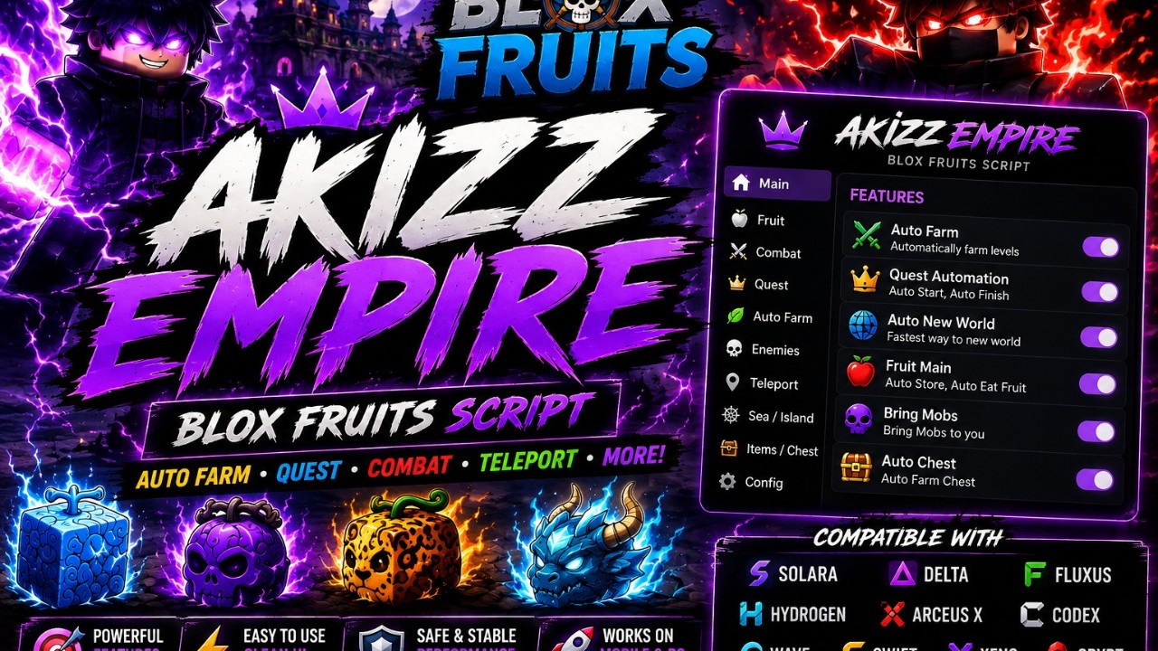 Akizz Empire Bloxs fruit Script