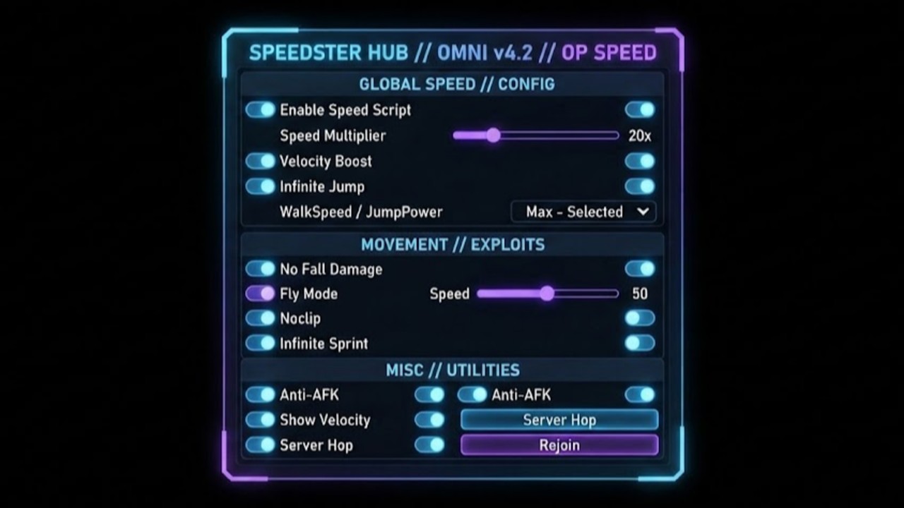 OP speed hacks