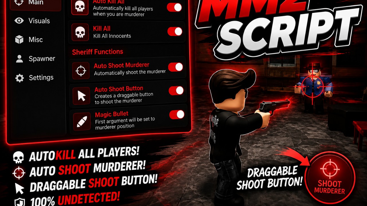 Murder Mystery 2 | Autofarm, Teleport, NO KEY